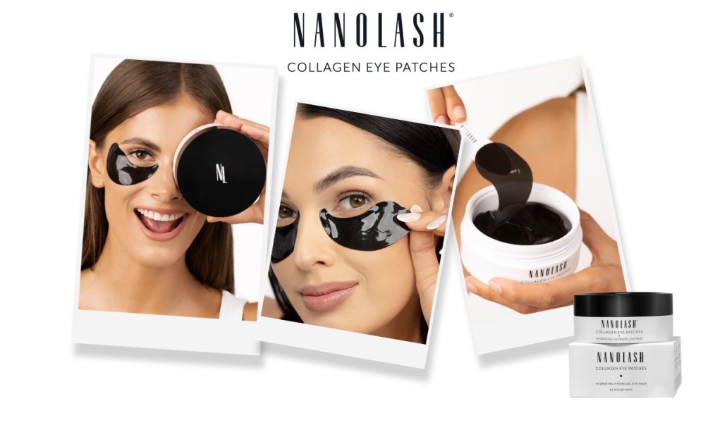 nanolash μάσκες ματιών με κολλαγόνο