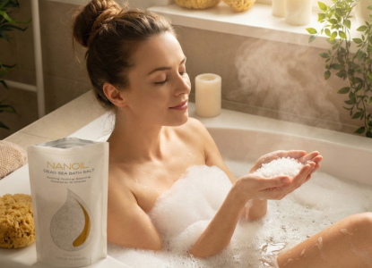 άλατα στο μπάνιο nanoil
