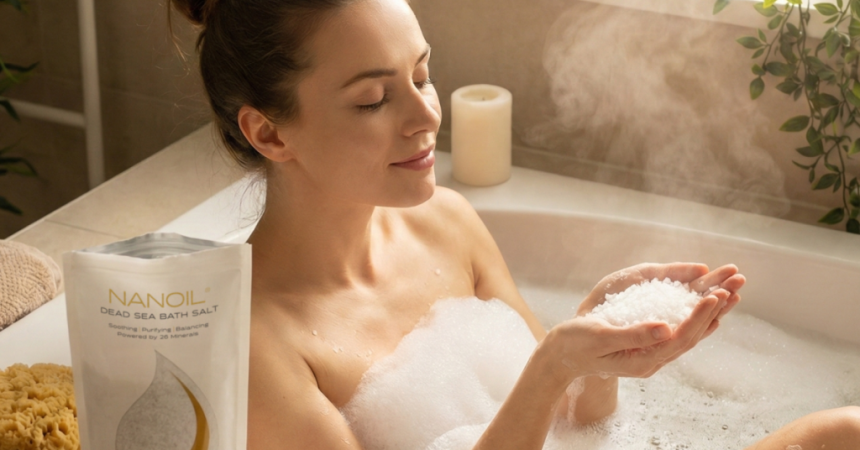 άλατα στο μπάνιο nanoil